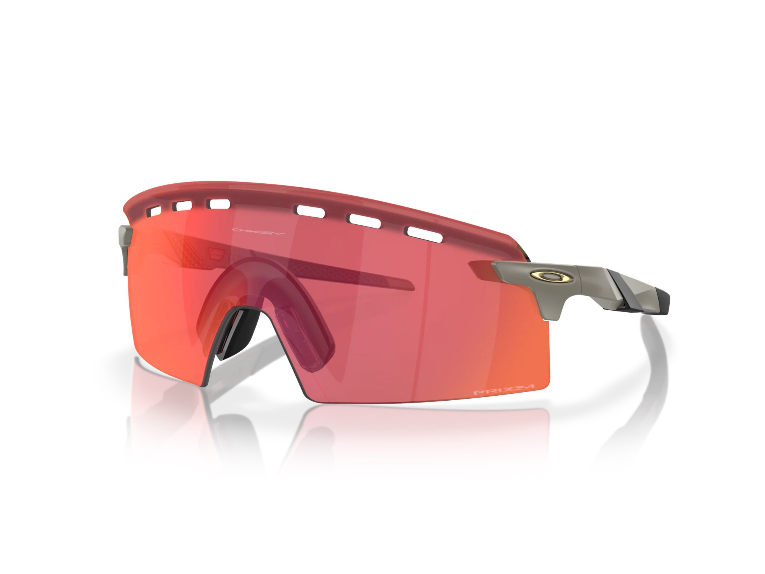 Oakley Encoder Strike Vented Matte Onyx W/Prizm Trail Torch