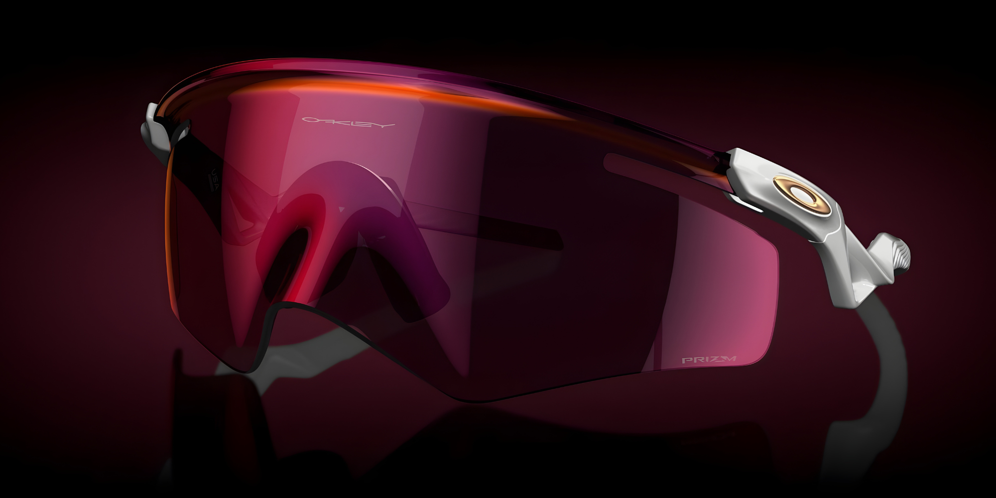 Oakley QNTM Kato White w/ Prizm Road Lens