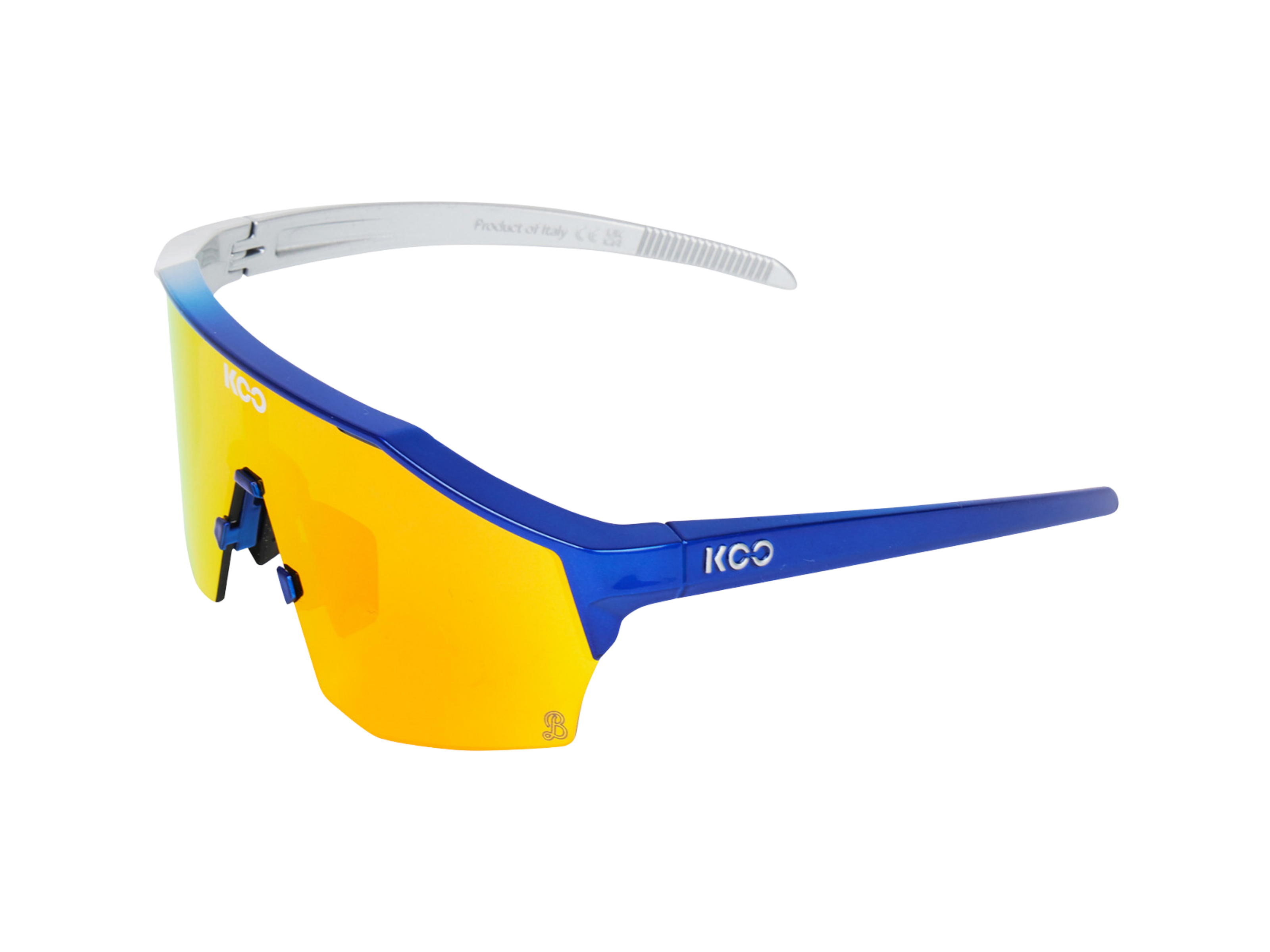 Koo Alibi Redbull Bora Blue Silver w/ Mirror Lens