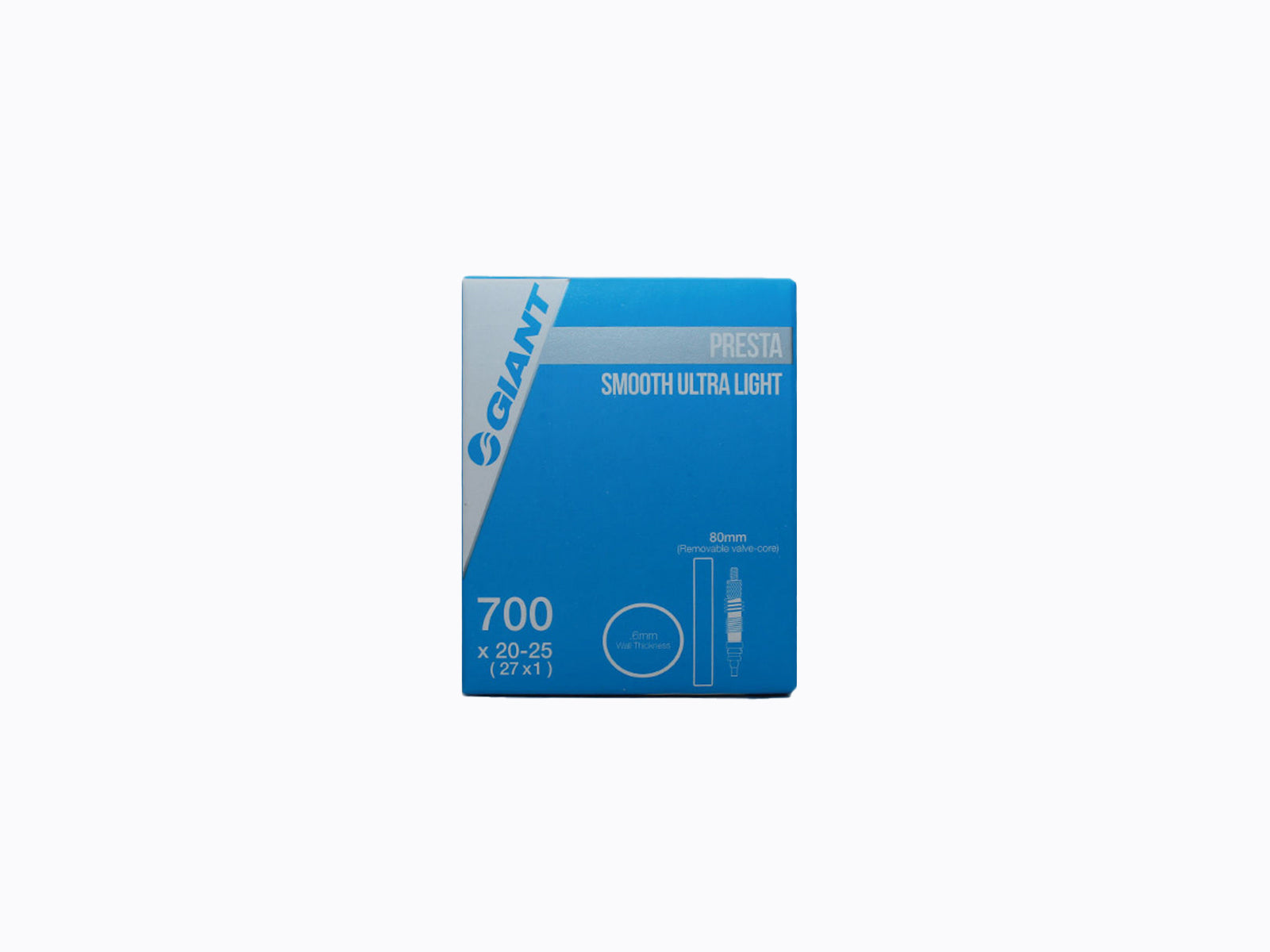 Giant 700 x 20-25 80mm Presta Valve Smooth Ultra Light