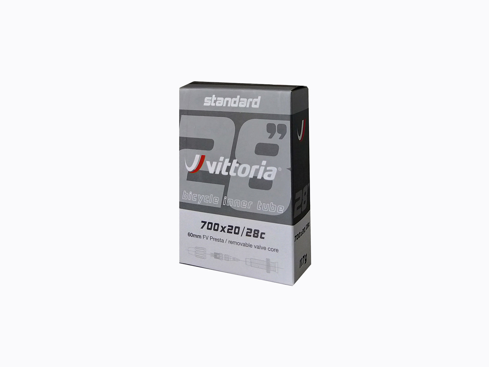 Vittoria Tube 700 x 20-28mm FV 60mm RVC