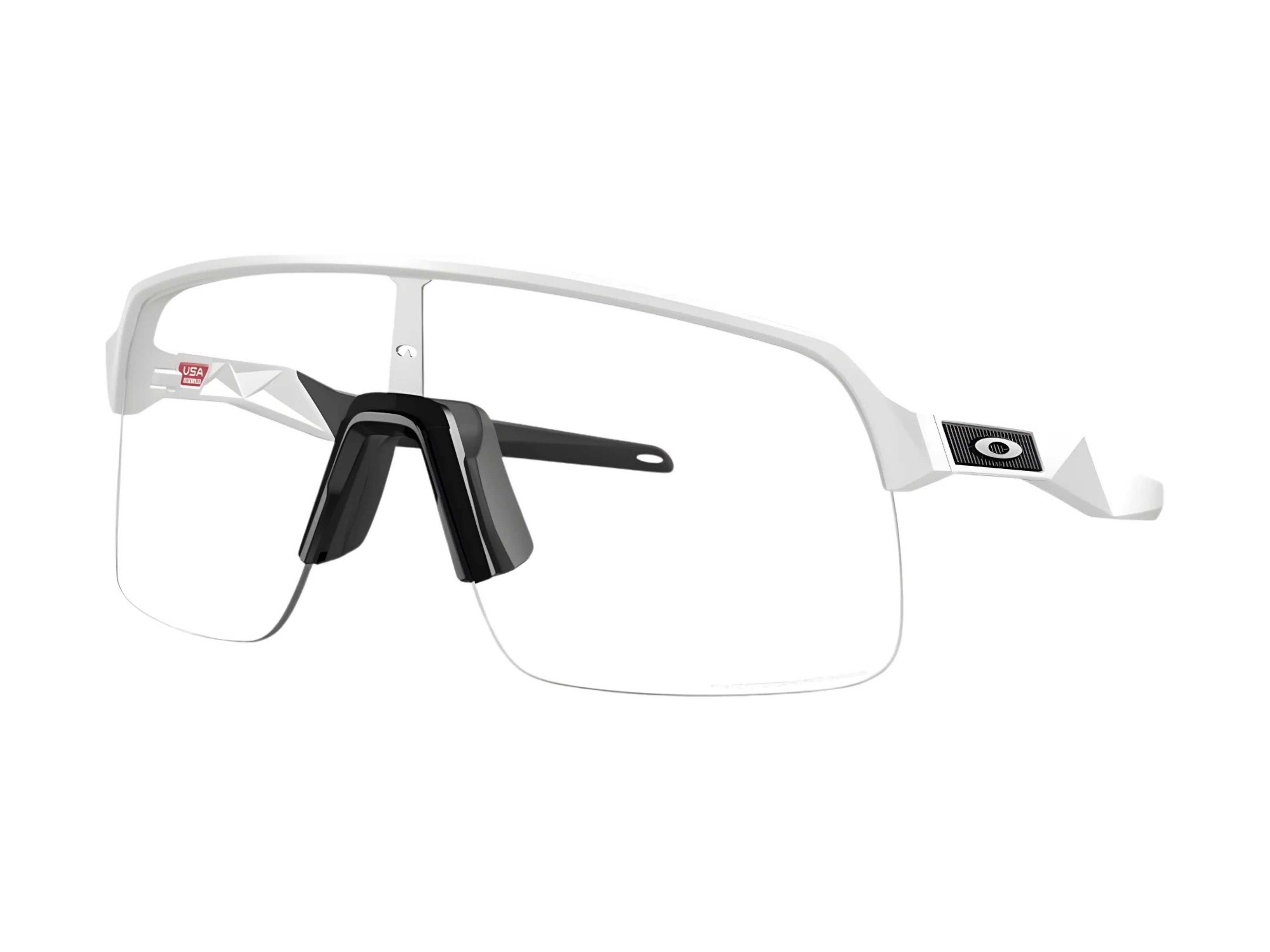 Oakley Sutro Lite Matte White w/ Clear Photochromic Lens