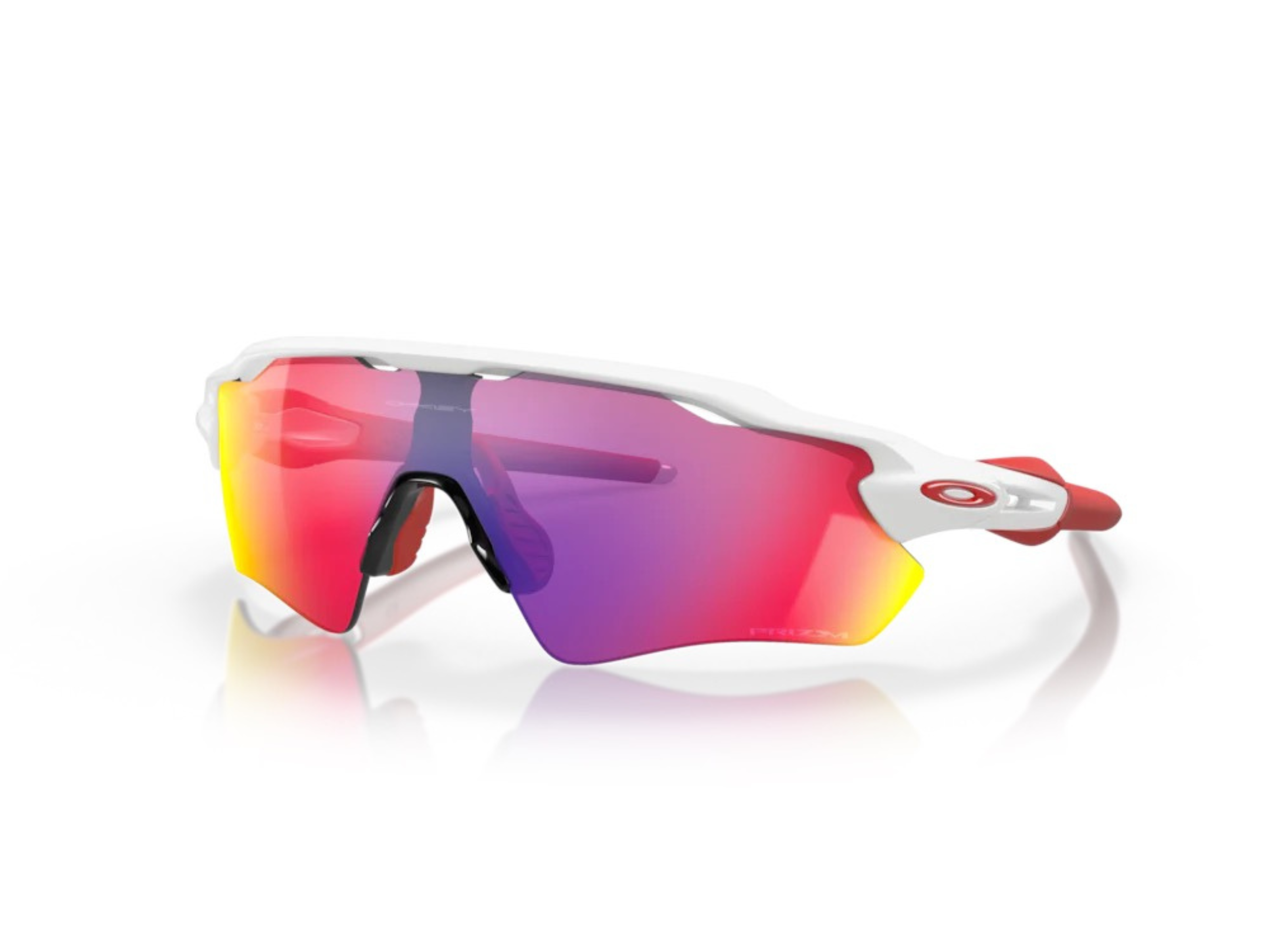 Oakley Radar EV Path Polished White w/ Prizm Road Lens
