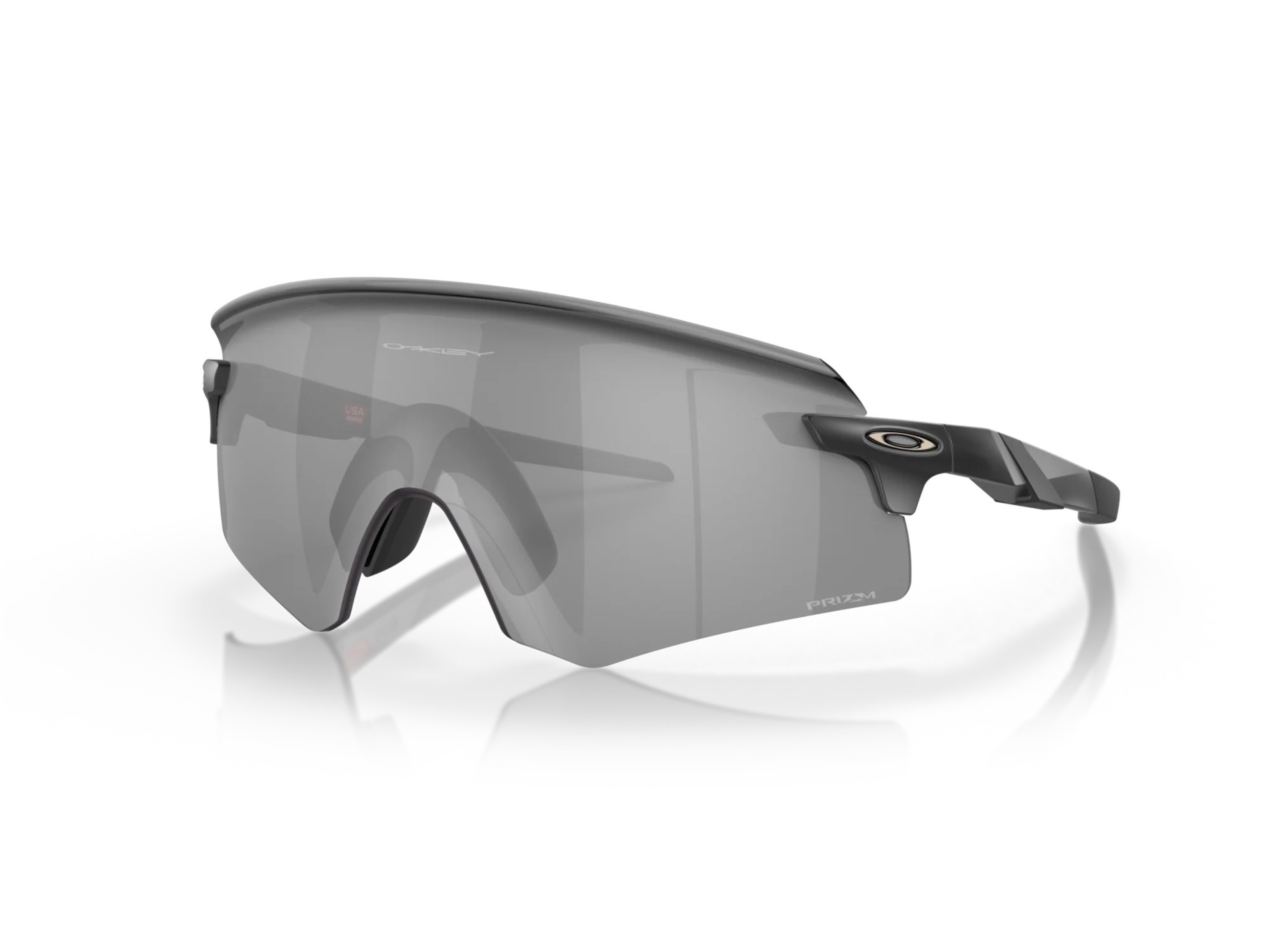 Oakley Encoder Matte Carbon w/ Prizm Black Road Lens