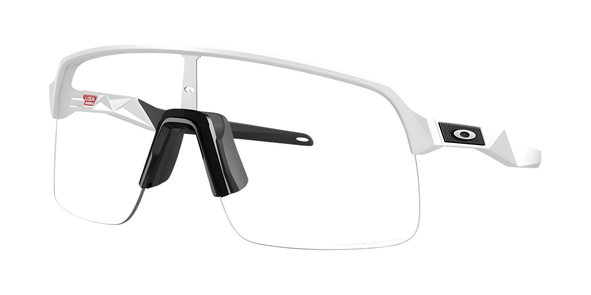 Oakley Sutro Lite Matte White w/ Clear Photochromic Lens